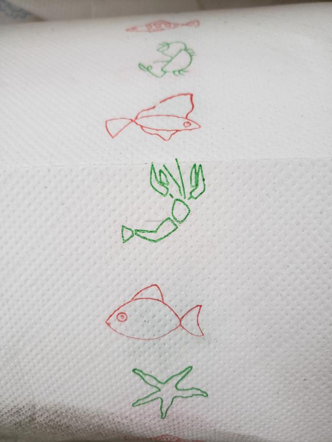 अच्छी डिजाइन डॉट टू डॉट लेमिनेशन एम्बॉसिंग किचन तौलिया पेपर रिवाइंडिंग मशीन 10