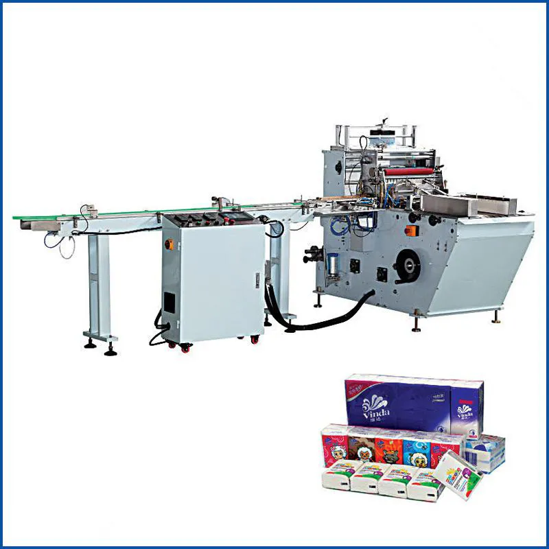 Full Automatic Mini Type Pocket Facial Handkerchief Tissue Paper making machine Production Line 3