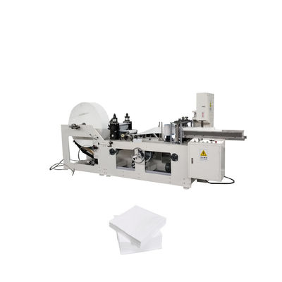 Frequency Drive PLC Napkin Tissue Paper Making Machine 1/8 Interfold