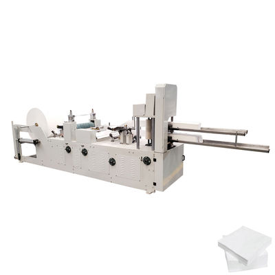 Square Embossing Paper Manufacturing Machine, Roll Slitting Machine 2 Decks