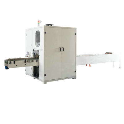 पीएलसी पूर्ण स्वचालित लॉग देखा टॉयलेट पेपर काटने की मशीन 150cuts/Min